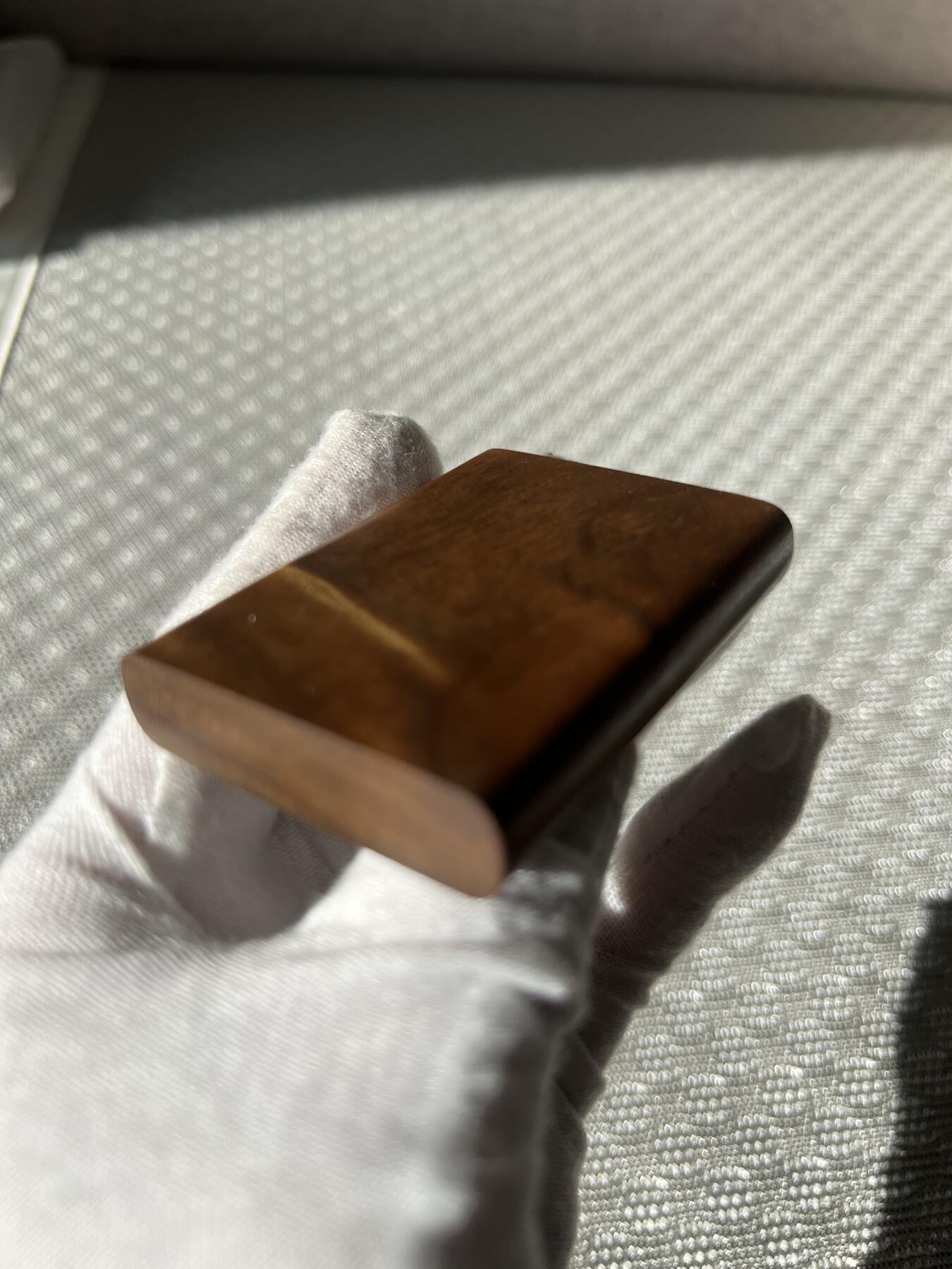 零元拍：B07金丝楠牌子，香喷喷的小金砖，金光闪闪，62/46/12MM