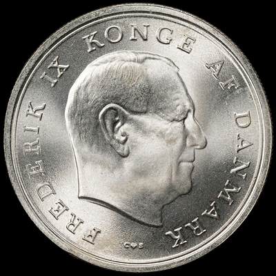 修遠堂世界钱币第九十九期 - 1967年丹麦玛格丽特公主结婚纪念10克朗银币 20.40g，含银80%