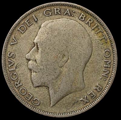 修遠堂世界钱币第九十九期 - 1922年英国1/2克朗银币 13.72g，含银50%