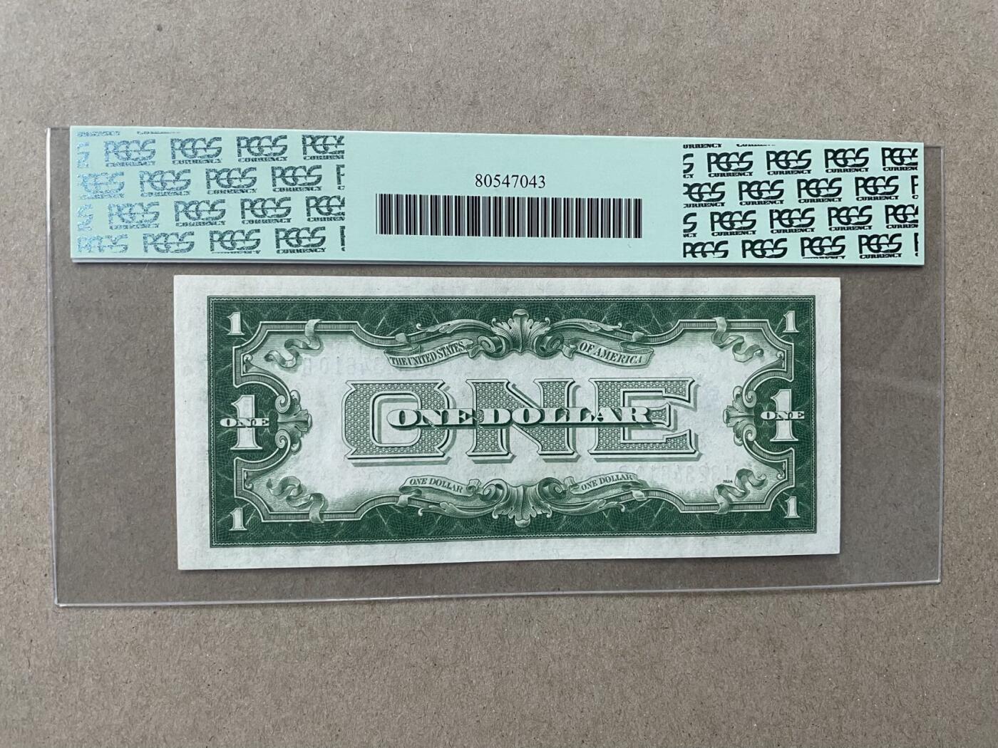 美国1928年B版1元白银券 JB冠 PCGS66PPQ  J13234610B
