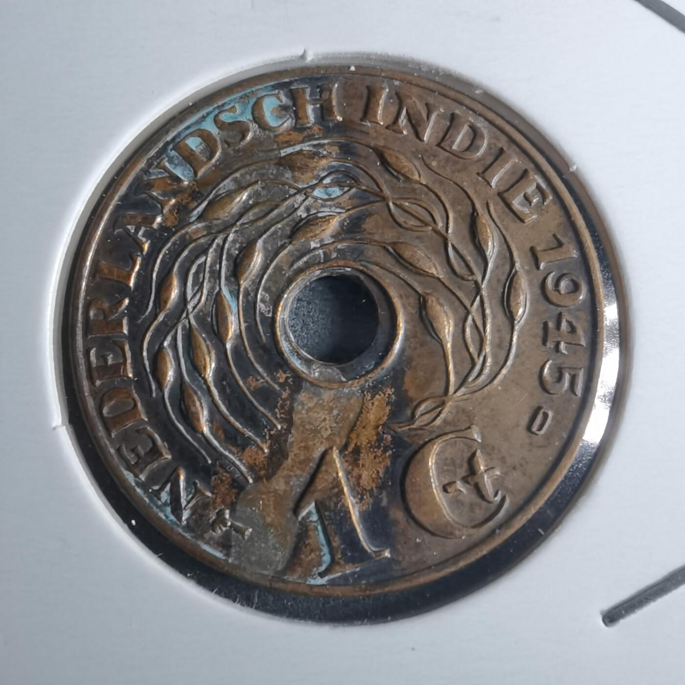 沼泽如烟--第946场 荷属东印度1945年一分