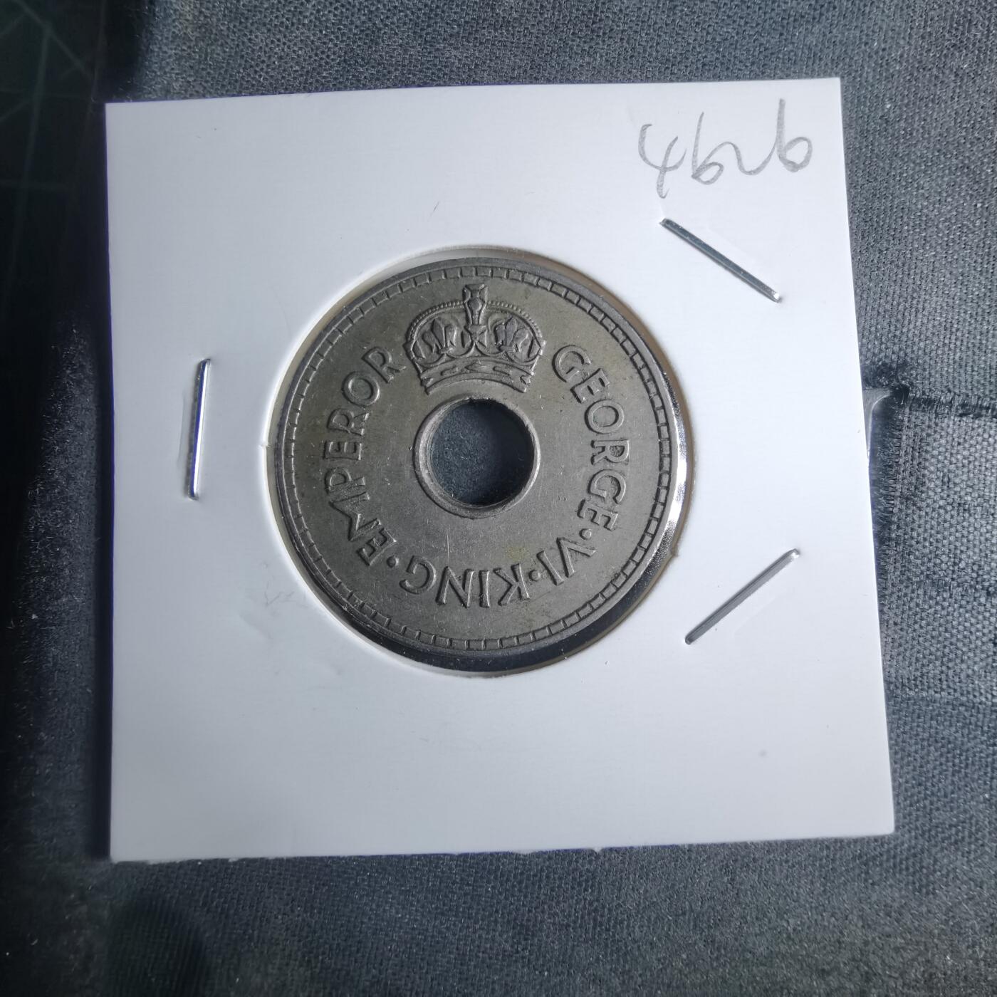 沼泽如烟--第946场 斐济1941年1便士