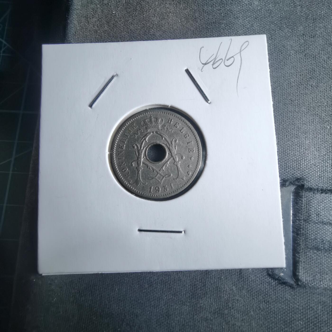 沼泽如烟--第946场 比利时1931年五分