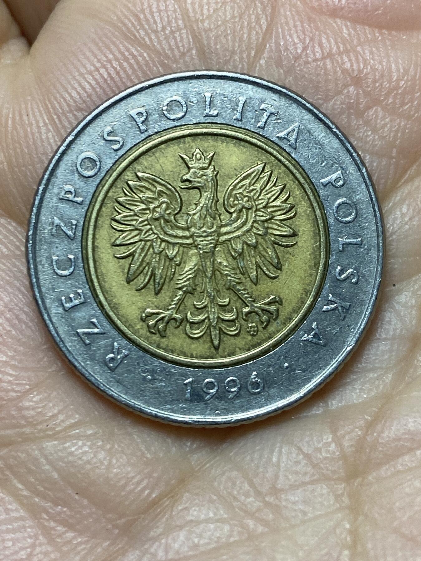 2025年第一百四十场(总第一百六十六场）外国好品散币场(免佣金) 波兰🇵🇱1996年5格罗希