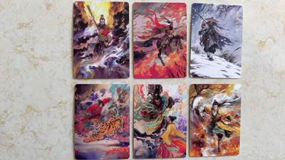 阳大大卡牌拍卖第89期（持续收拍品，周五晚上九点截拍，进群福利早知道） - 喵卡卡 百相豪侠录 普卡 神将卢俊义 神将关胜 夜上梁山林冲 打虎英雄武松 妖法知府高廉 神驹子马灵