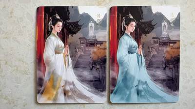 阳大大卡牌拍卖第89期（持续收拍品，周五晚上九点截拍，进群福利早知道） - 喵卡卡 百相豪侠录 普卡 潘巧云 原色+异色一对