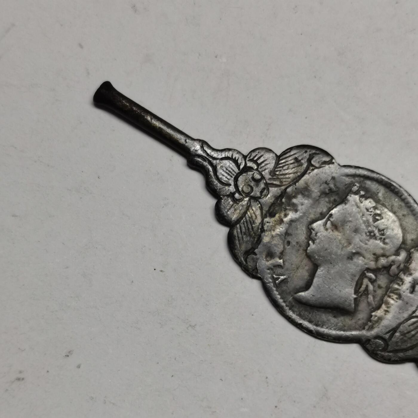 杂件专场90期 清末民国时期老银发簪