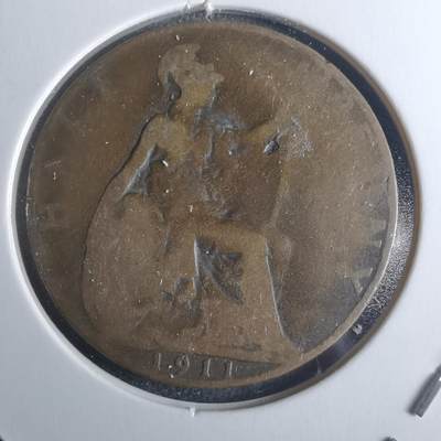 沼泽如烟--第946场 - 英国1911年半便士