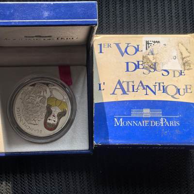 道一币馆币章第一百六十二场 - 原盒证 法国2002年白雪公主和七个小矮人1.5欧元彩绘精制银币