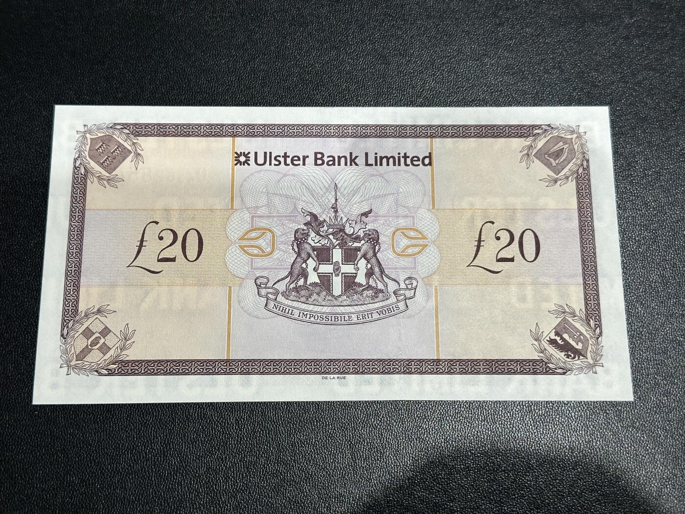 《外钞收藏家》第五百九十七期（年底收官场）（本平台长期征集拍品、欢迎藏友们联系合作） 2018年北爱尔兰阿尔斯特银行20镑 全新UNC