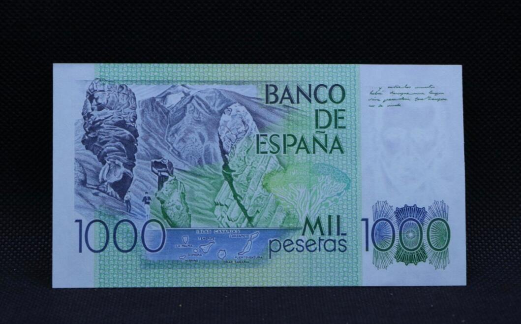 西班牙 1979年 1000比塞塔 全新UNC
