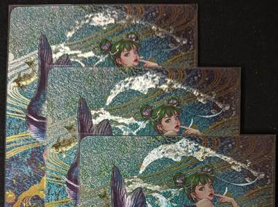 花开卡拍第53期（12月28号周日截拍，品控勿拍!!!拍品不寄存，运费5元，自制卡难免瑕疵，可能存在轻微撞角爆边等出厂瑕疵，品控介意勿拍！） - 燎原卡牌， 罐儿幻西游  奔波儿灞3渐变折光粗闪