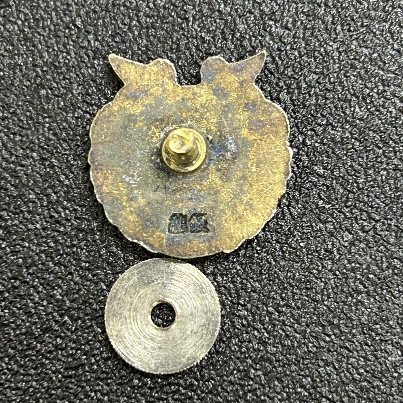 西秦中古拍卖第七十期 不忘历史 日本殉道纪念章 银制有银标 重3.5克