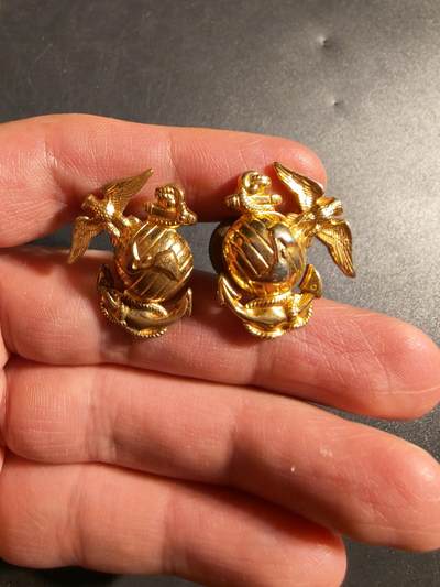 老王徽章第172期 - 美国海军陆战队领章一组     