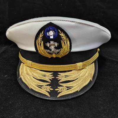 0元起拍勋章 第321期 咸鱼国勋章拍卖专场 12月28日（周日）下午6：00开始 - 民国海军将官大檐帽 59CM