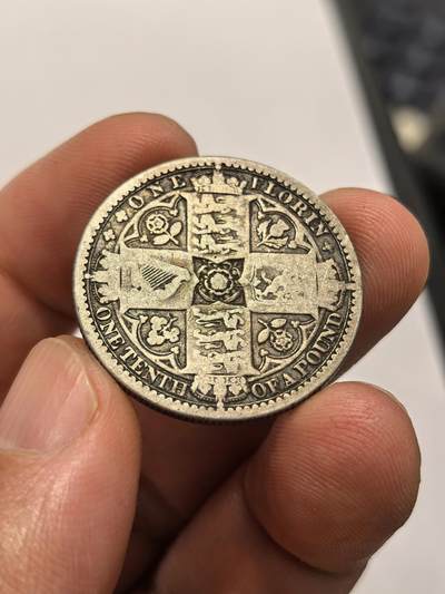 博洋堂世界钱币拍卖第154期（全场包邮） 英国1849年维多利亚无神弗洛林