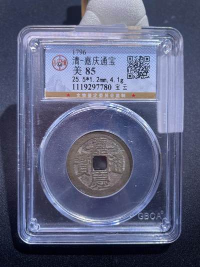 捡漏专场 - 清-嘉庆通宝