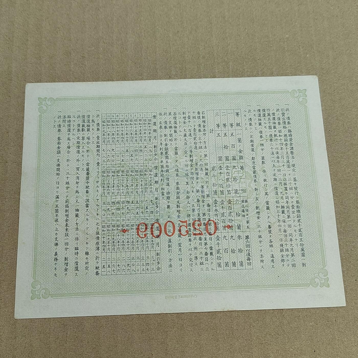 PCAI钱币  25-678  纸币钱币小专场 二战公债