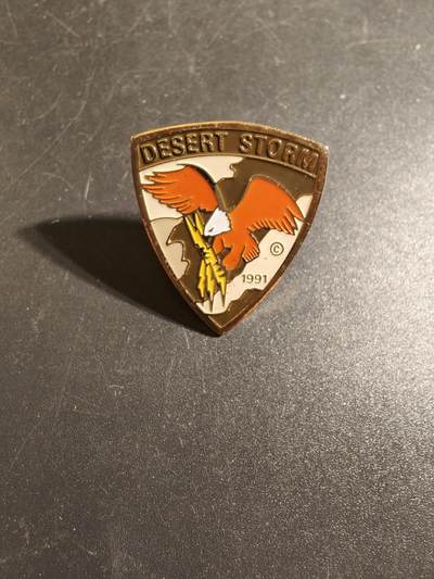 老王徽章第172期 - 美国海湾战争沙漠风暴行动徽章