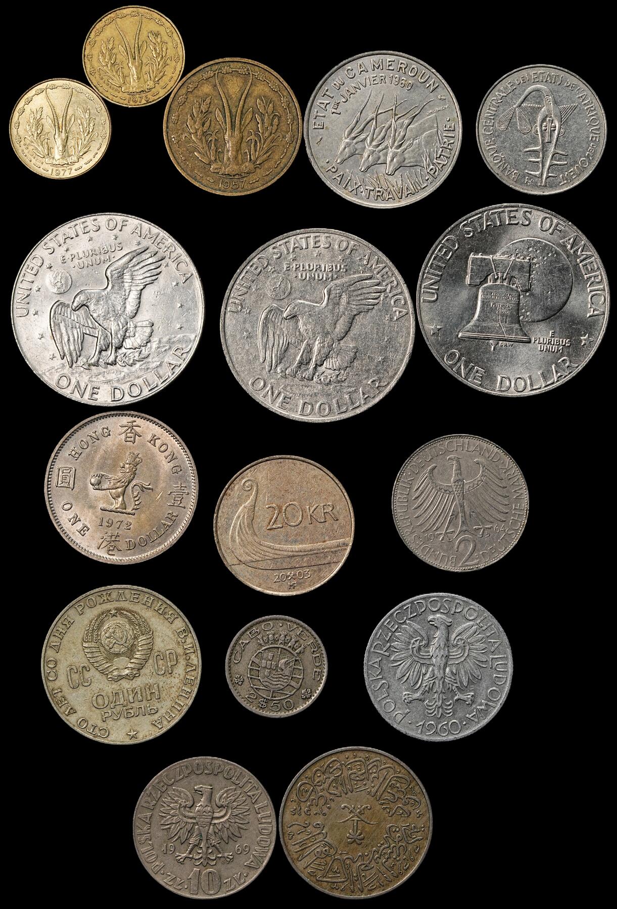 修遠堂世界钱币第九十九期 世界钱币第一组