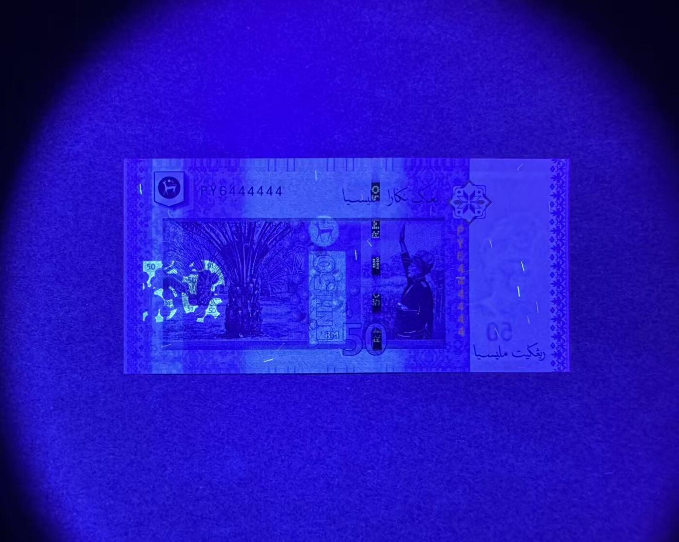 【Blue Auction】世界纸币精拍第768期——18级TOP拍卖/信誉/品质/专业/高效💫 【近全同4 大象4】马来西亚 50林吉特 全新UNC