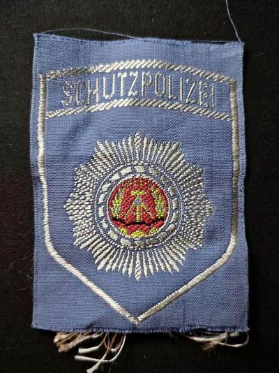 罗岚⭐爱藏⭐甄选专拍第三场-分享拍场赚佣（实体店在建中···） - 民主德国人民军防空军礼服刺绣臂章 防空军存在时间不长非常少见