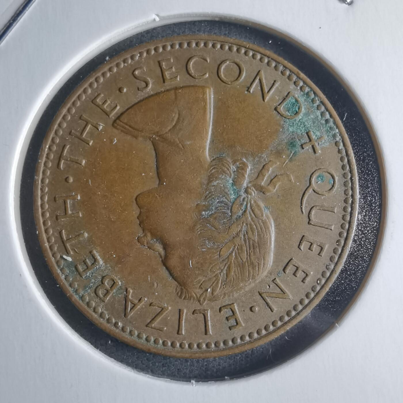 沼泽如烟--第946场 新西兰1961年半便士