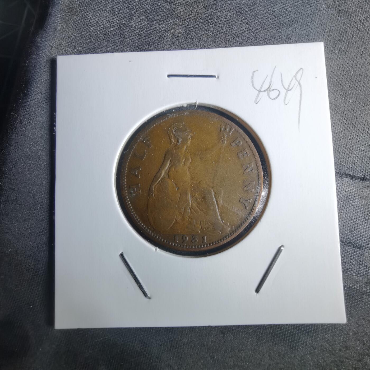 沼泽如烟--第946场 英国1931年半便士