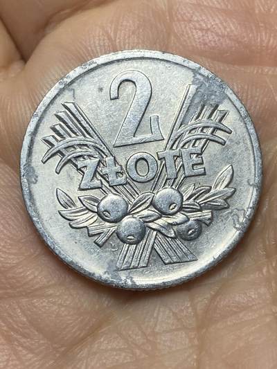 2025年第一百四十场(总第一百六十六场）外国好品散币场(免佣金) - 波兰🇵🇱1974年2兹罗提(MW标，华沙厂造)