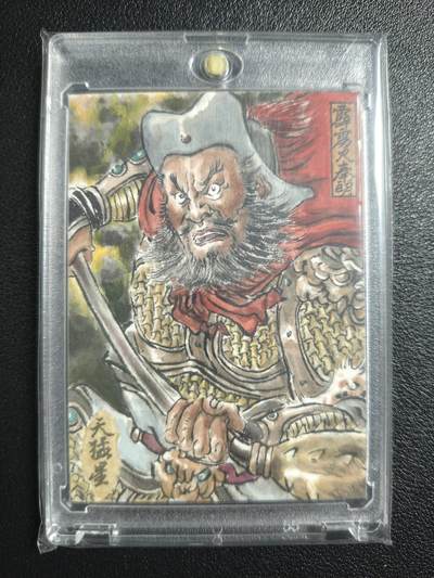 天玑星卡拍第155期《12.29年终场周一截拍》持续收拍收评中 满赠卡需备注 - 【手绘卡】张先军 霹雳火秦明 天猛星 手绘卡