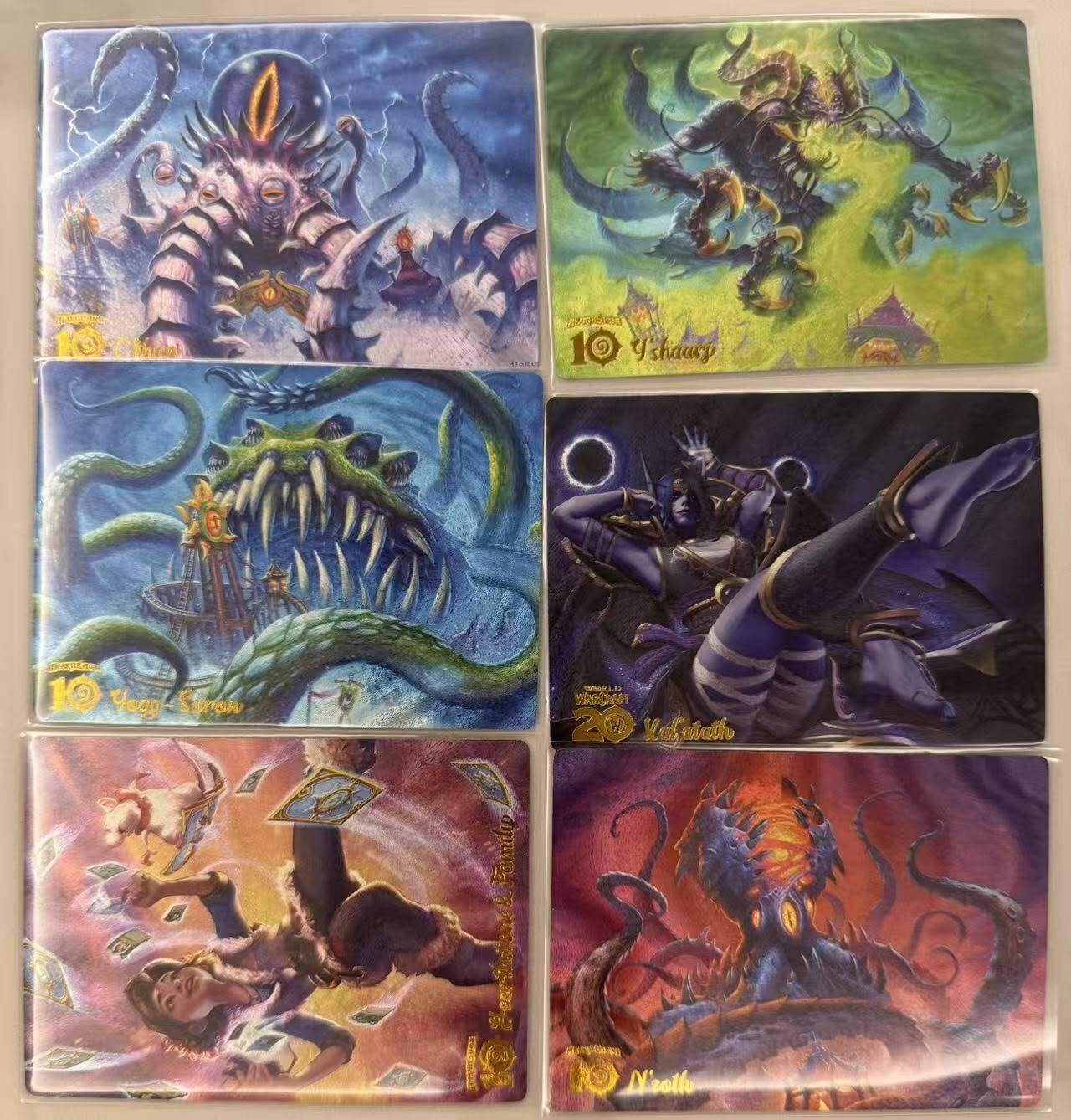 龙虎卡牌-六九场（无佣金，周六结拍，欢迎送拍） 粗闪6张全 谭壹盲包 暴雪嘉年华一套