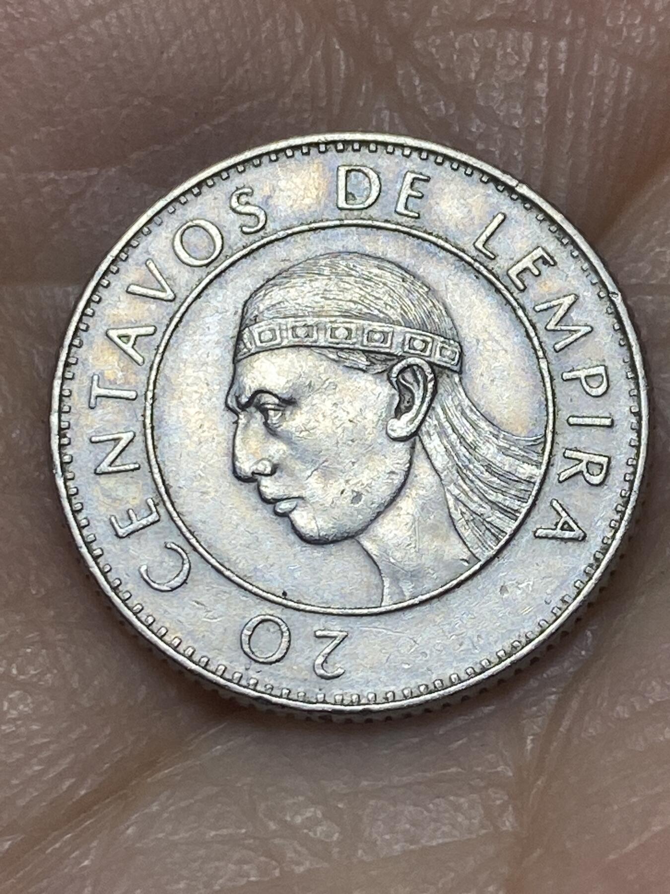 2025年第一百四十场(总第一百六十六场）外国好品散币场(免佣金) 洪都拉斯🇭🇳1978年20分