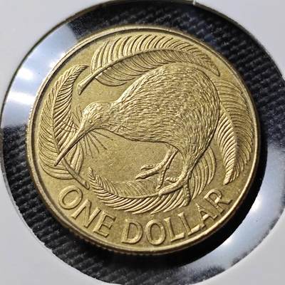 KK钱币收藏小铺 第378期  2月预留时间 周末发货 - 1990新西兰1元 