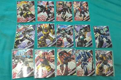 龙虎卡牌-六九场（无佣金，周六结拍，欢迎送拍） - 14张不重复 卡游变形金刚 Ssr卡