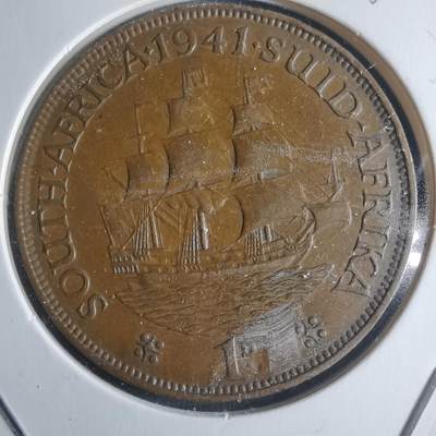 沼泽如烟--第946场 - 南非1941年1便士