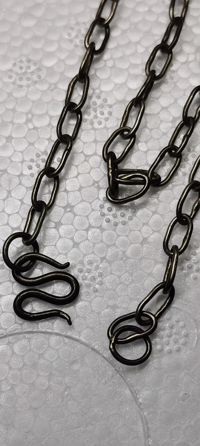 杂件专场90期 清末民国时期老银链