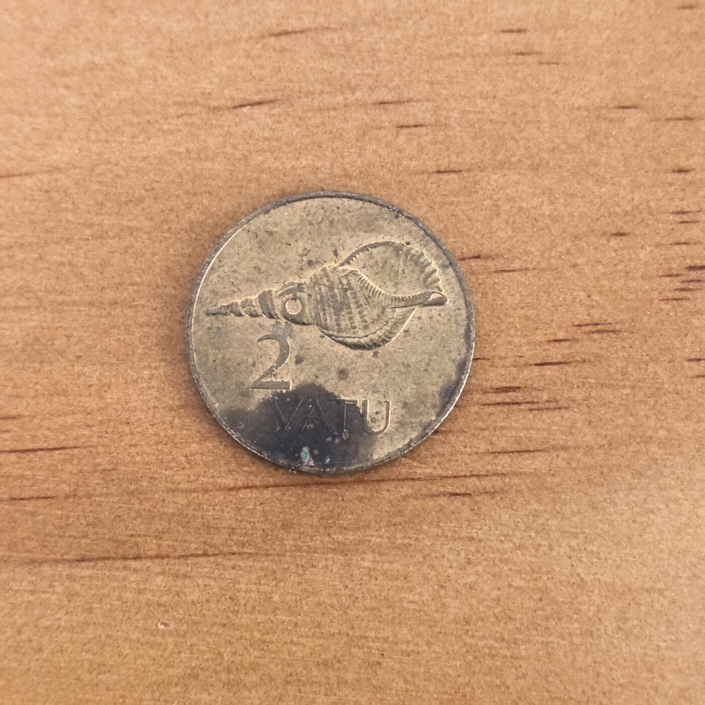 各国硬币第7期 无佣金 瓦努阿图2分