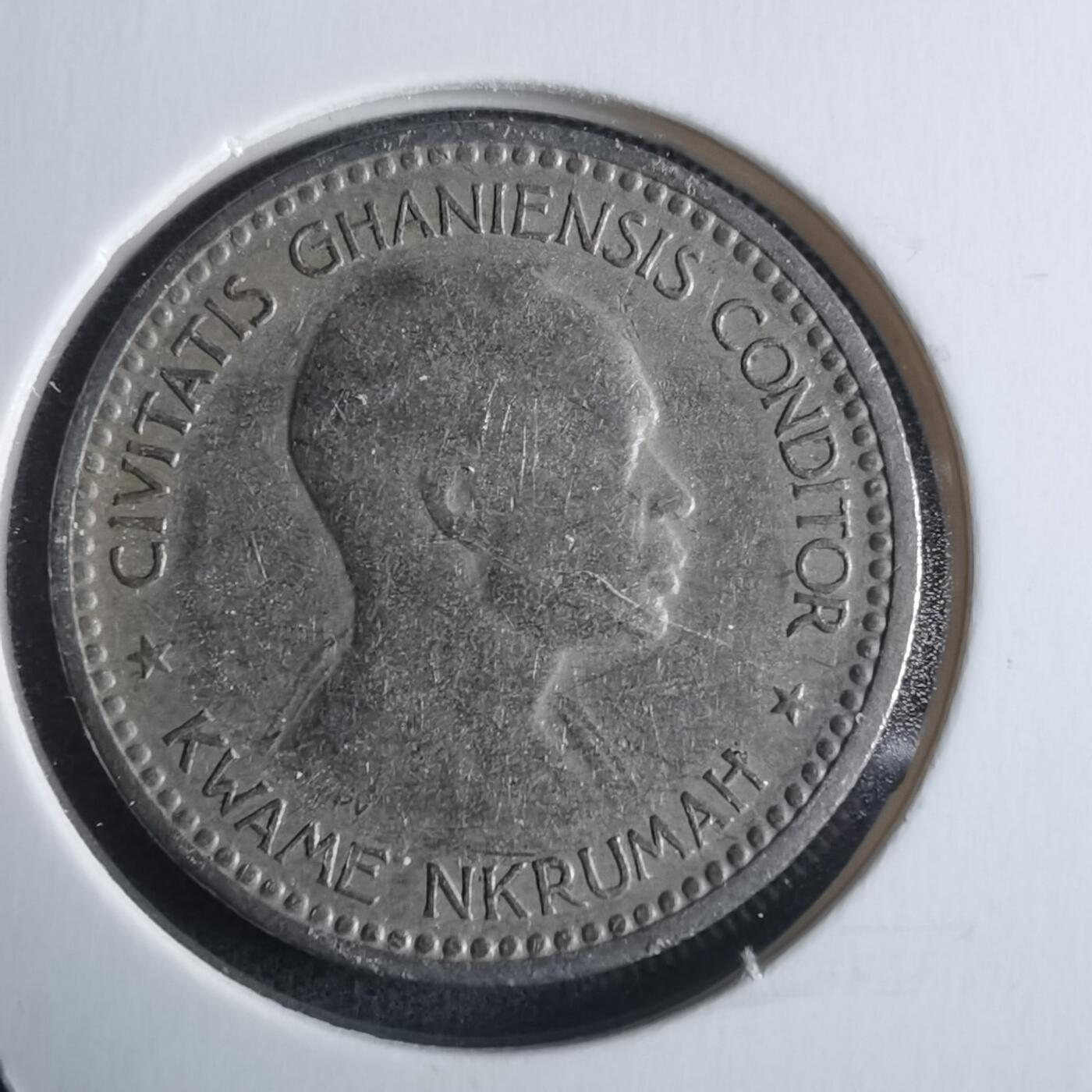 沼泽如烟--第946场 加纳1958年1先令