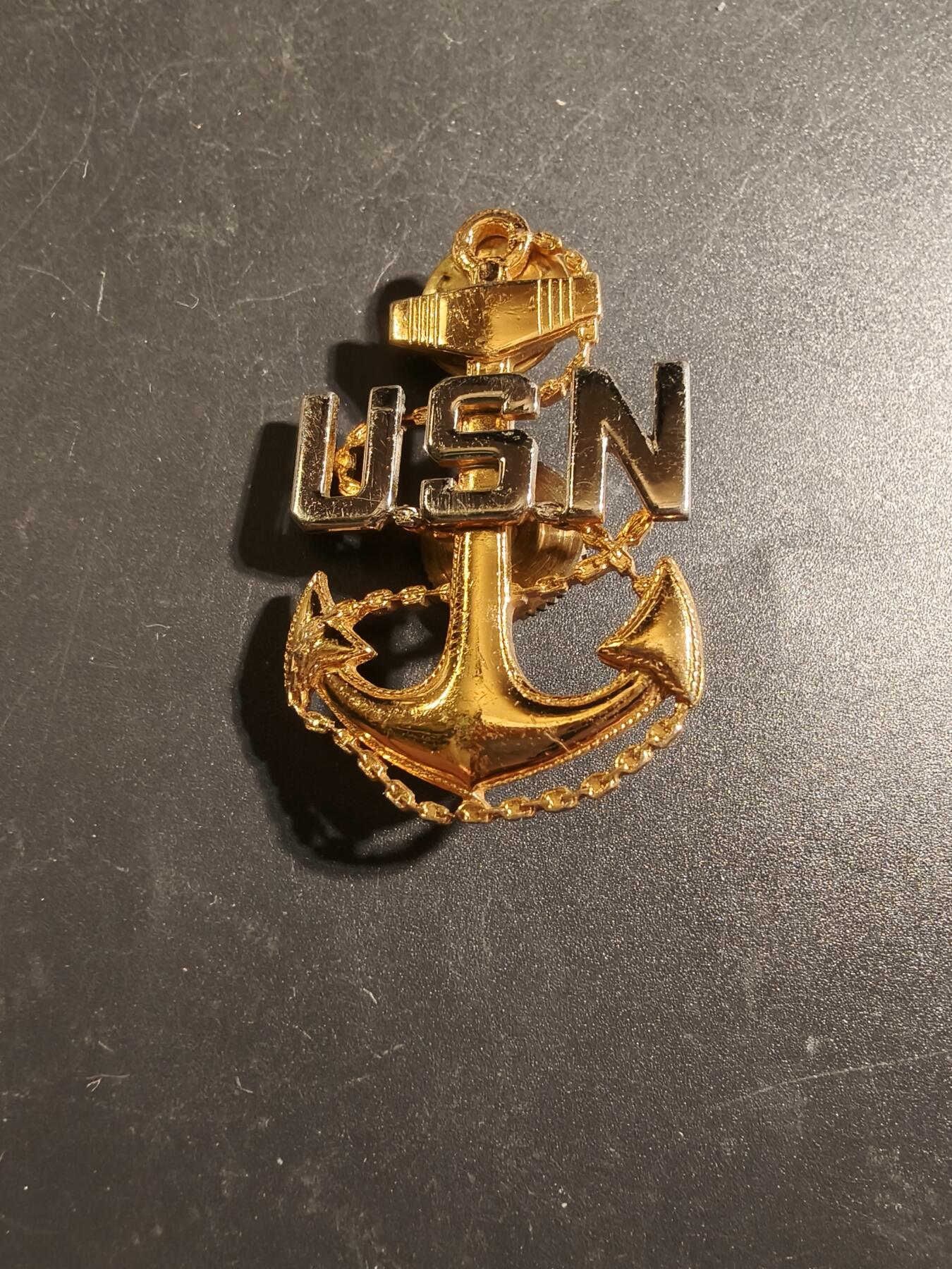 老王徽章第172期 美国海军士官长证章