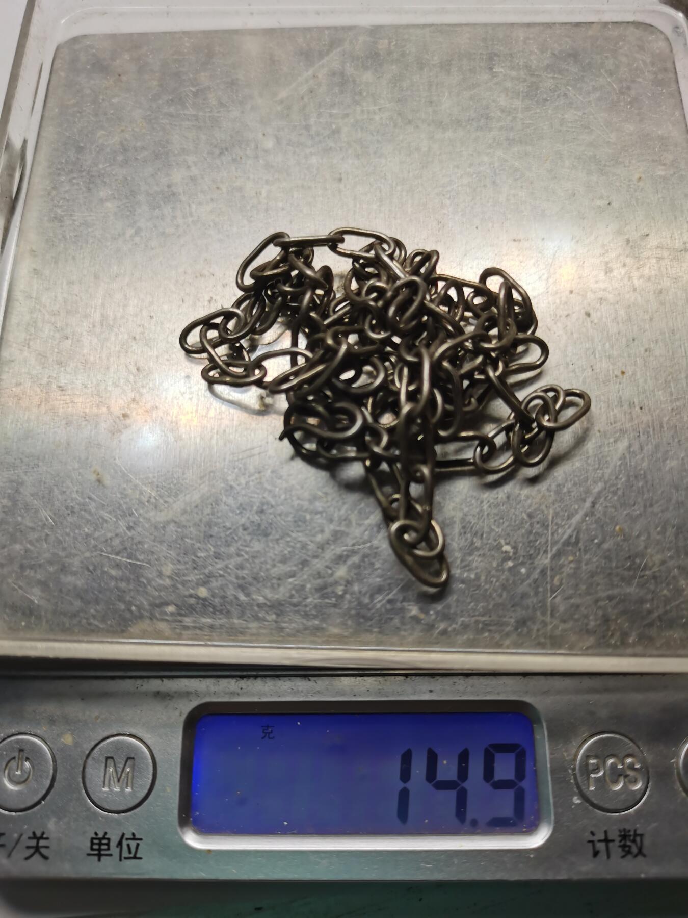 杂件专场90期 清末民国时期老银链