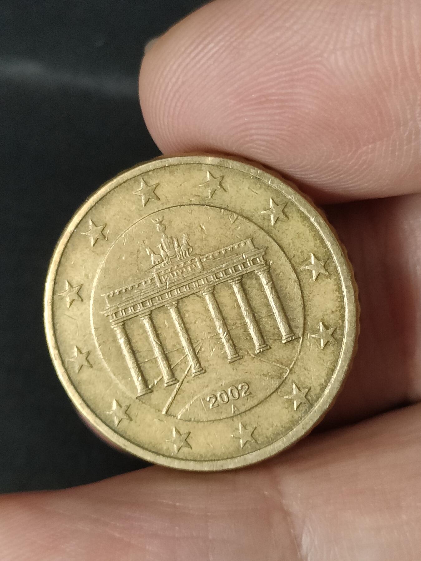 猩哥外币小铺➨【第213场】 50欧分