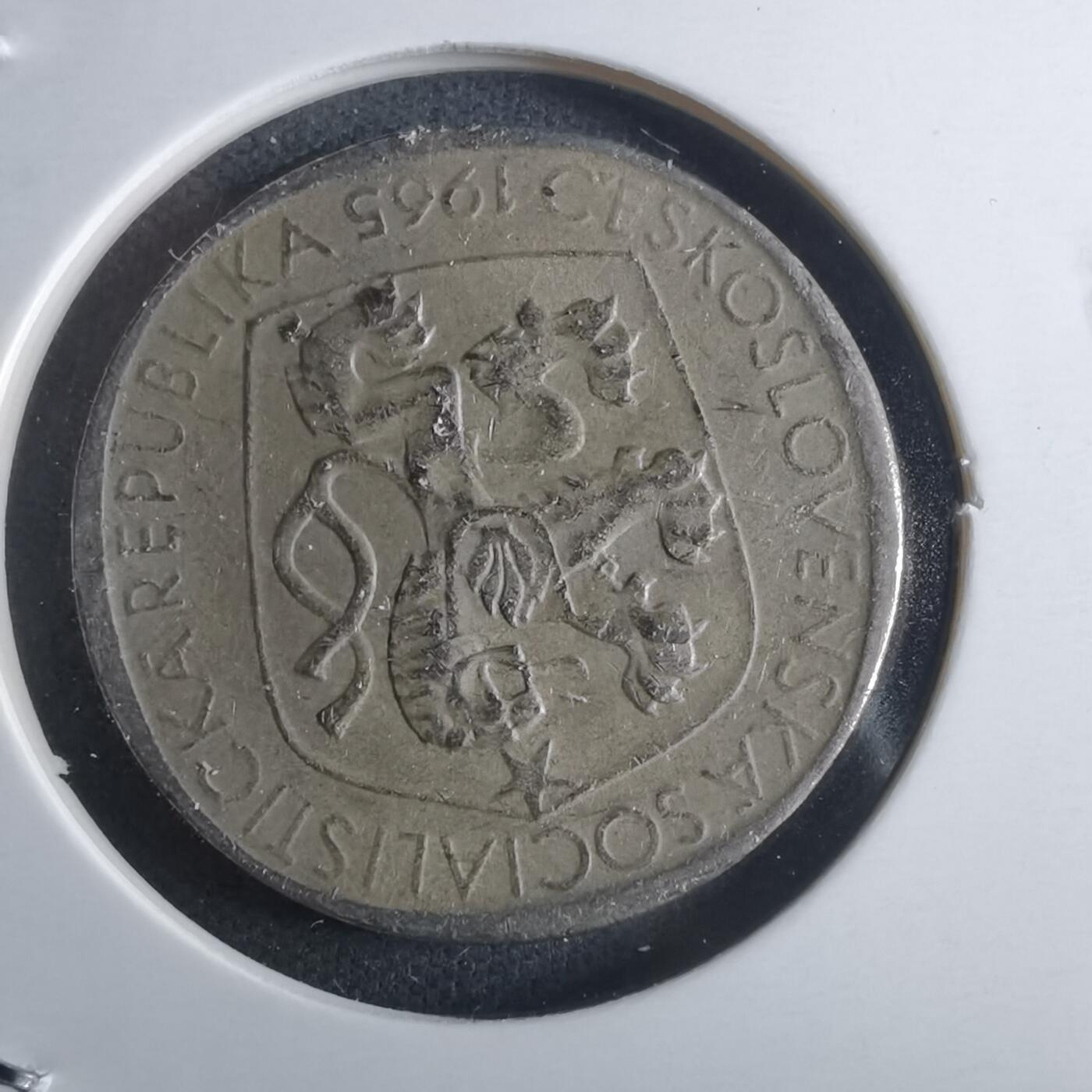 沼泽如烟--第946场 捷克斯洛伐克1965年3克朗