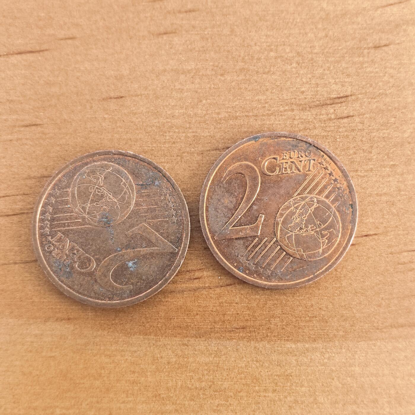 各国硬币第7期 无佣金 法国2殴分2枚