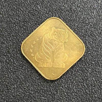 西秦中古拍卖第七十期 - 1998年 日本生肖虎纪念章 日本造币局造