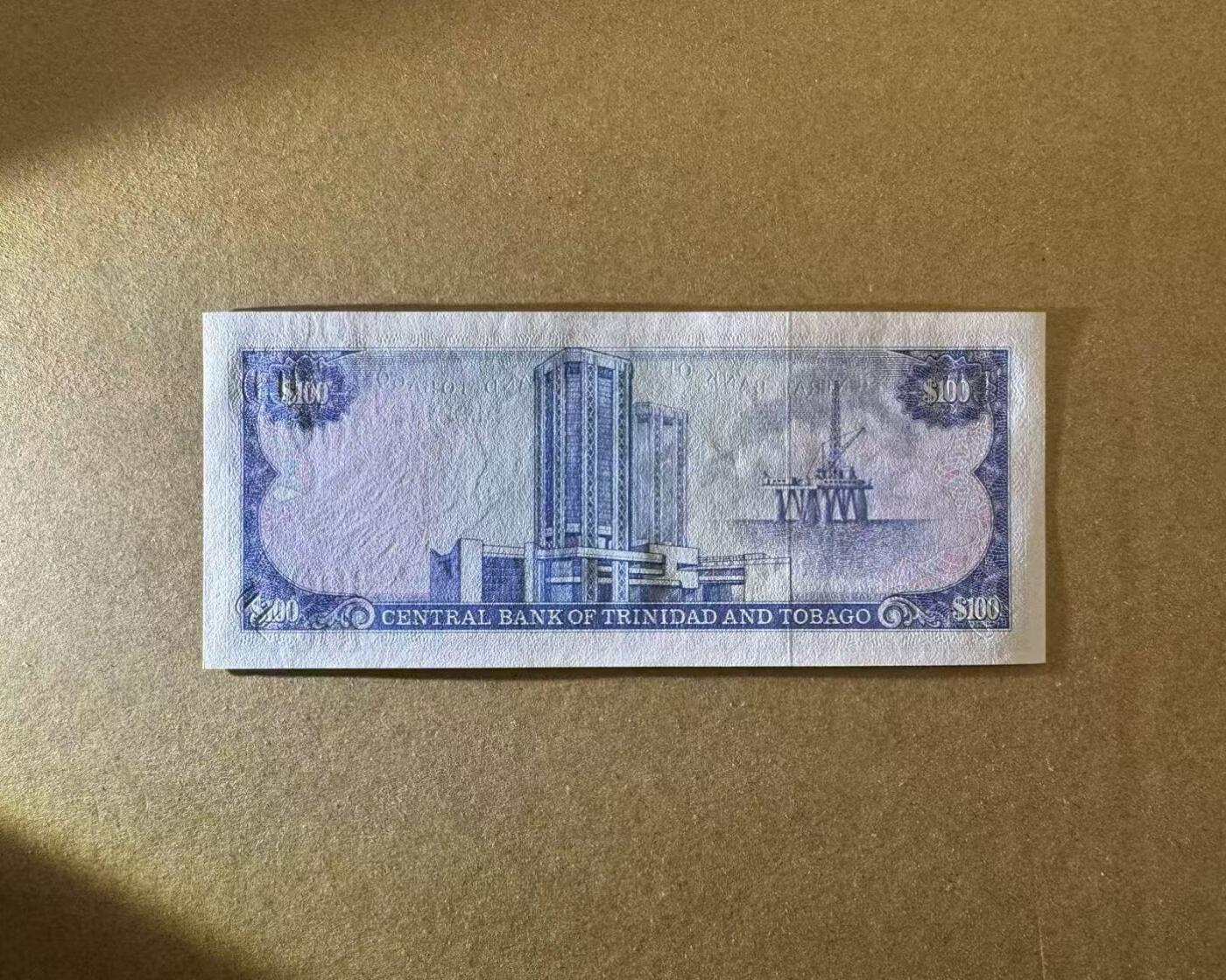 【Blue Auction】世界纸币精拍第768期——18级TOP拍卖/信誉/品质/专业/高效💫 【无47】特立尼达和多巴哥 100元 全新UNC