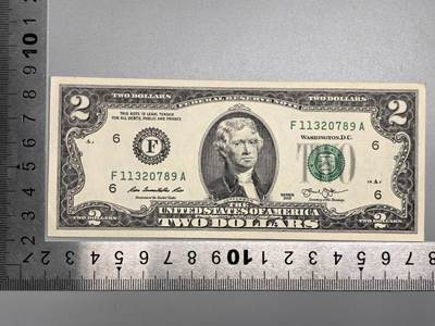 小驴勋章奖章收藏12月27日周六晚六点拍卖（珍爱和平，收藏战争，铭记历史，勿忘国耻，忠党爱国。有偿代拍，送拍规则在简介最后，参拍须阅读规则后再参拍，关系到运费包装发货时效真假辨别等关键信息，拍卖时不再发原图，看大图店主微信码在拍卖店铺介绍里） - 2013年独立宣言2美元纸币