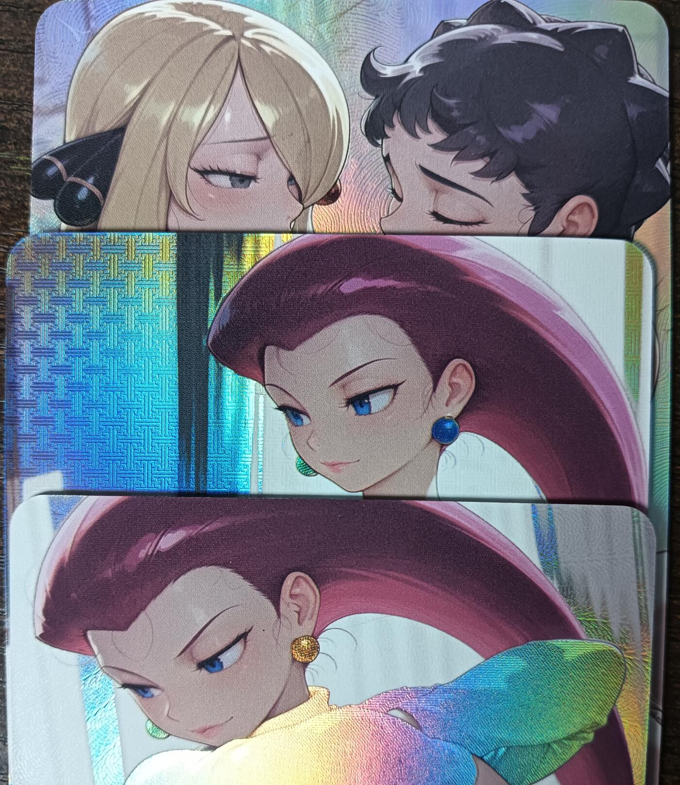 花开卡拍第53期（12月28号周日截拍，品控勿拍!!!拍品不寄存，运费5元，自制卡难免瑕疵，可能存在轻微撞角爆边等出厂瑕疵，品控介意勿拍！） 墨卡文创 大雷风华 3张彩闪 艺术卡