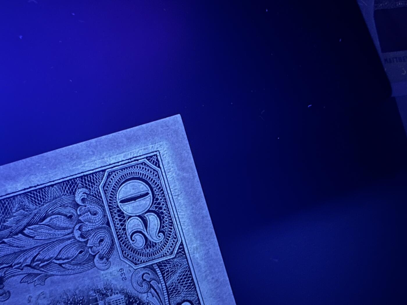 《外钞收藏家》第五百九十七期（年底收官场）（本平台长期征集拍品、欢迎藏友们联系合作） 1990年美国小头版20美元 全新 非要挑剔的话 有个角不是很绝