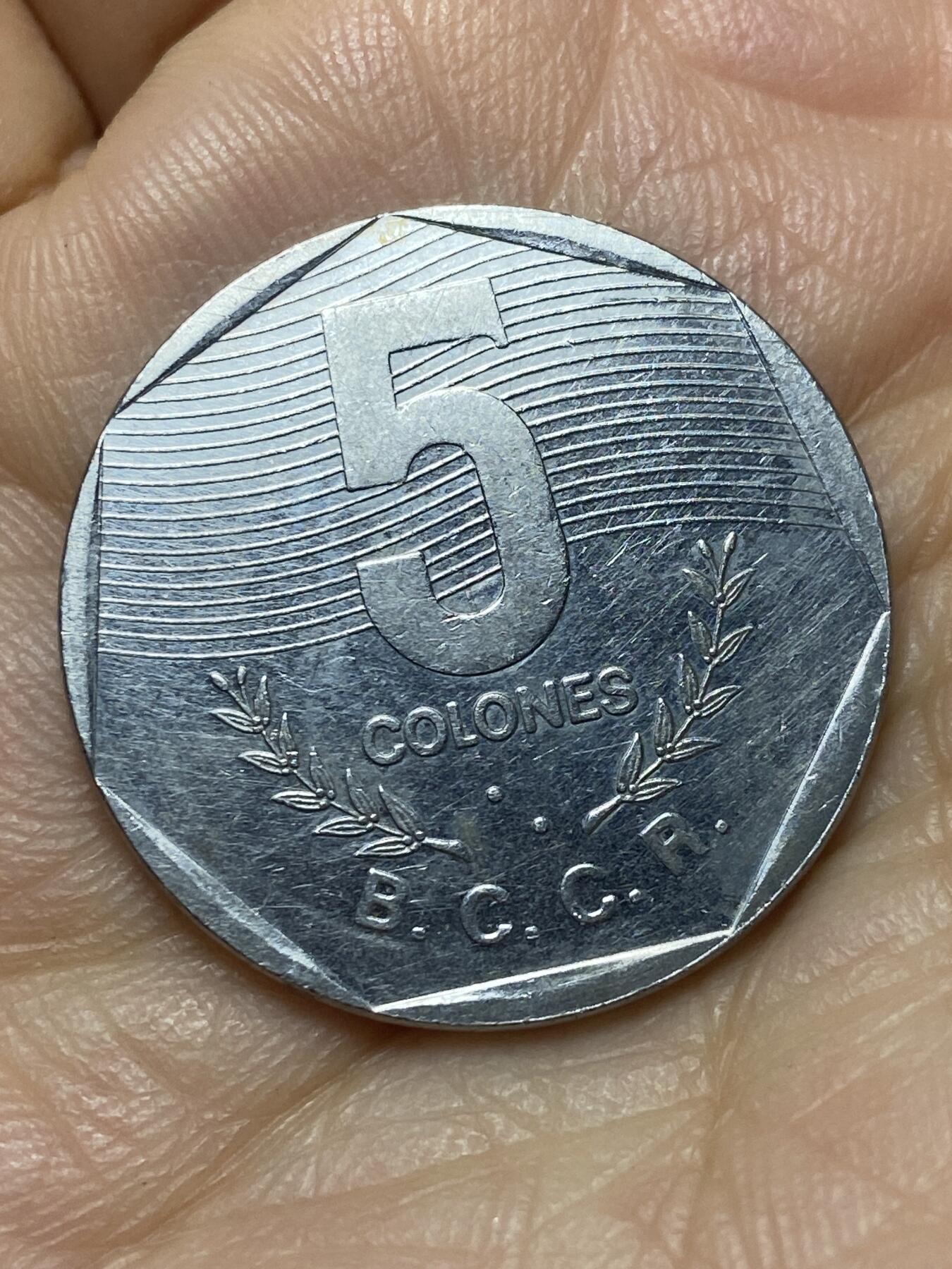 2025年第一百四十场(总第一百六十六场）外国好品散币场(免佣金) 哥斯达黎加🇨🇷1989年5科朗