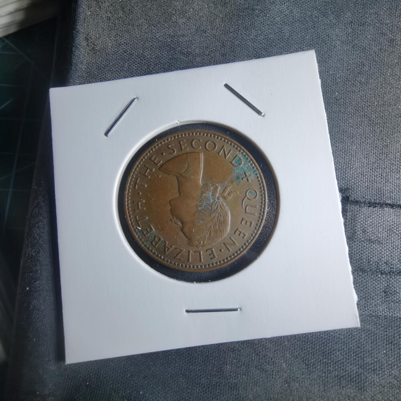 沼泽如烟--第946场 新西兰1961年半便士